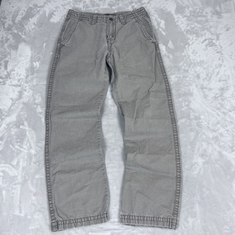 Y2K Buckle BKE Maxwell Pants Mens 30R Beige Canvas Utility Work Skater Grunge